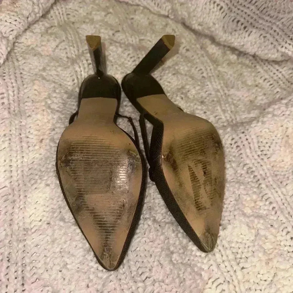 Cuccoo heels in olive green/ forest green - Picture 5 of 6